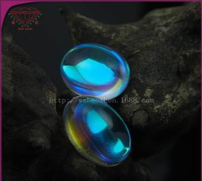【宝珍天然珠宝彩色合成七彩石人造澳宝裸石工厂直销欧珀opal量大从优】梧州市宝珍宝石经营部(微型企业) - 产品库