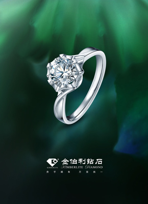 某知名珠宝品牌的灯箱画